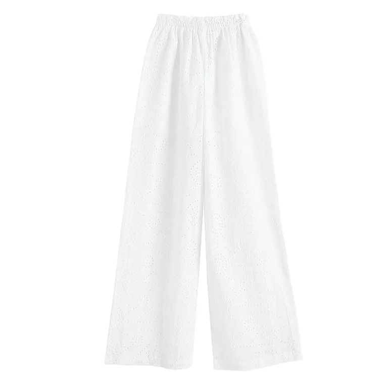 Cool Club, Pantaloni din material textil pentru fete, alb