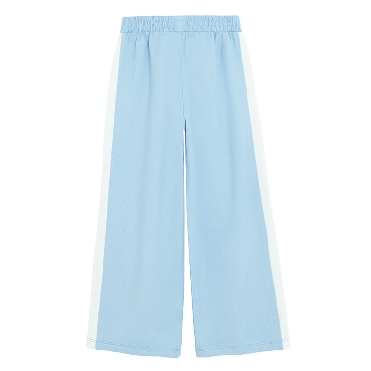 Cool Club, Pantaloni din material textil pentru fete, wide, albastru