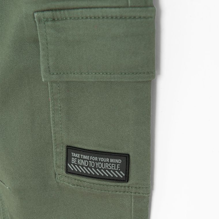 Cool Club, Pantaloni din textil, jogger, kaki