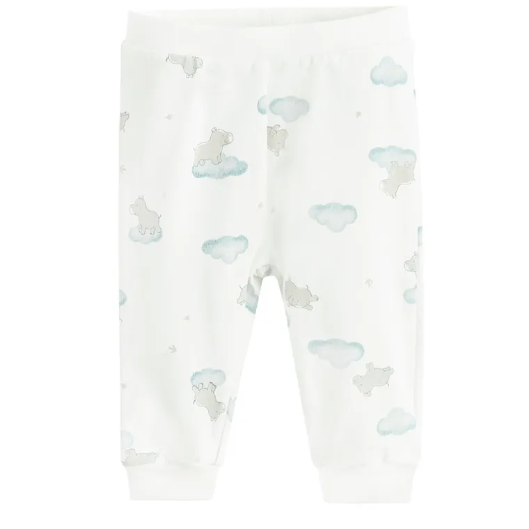 Cool Club, Pantaloni fara botosei pentru bebelusi, mix, set, 2 buc.