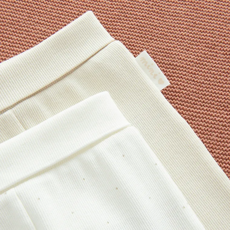 Cool Club, Pantaloni pentru bebelusi, din tricot striat, mix, set, 2 buc.