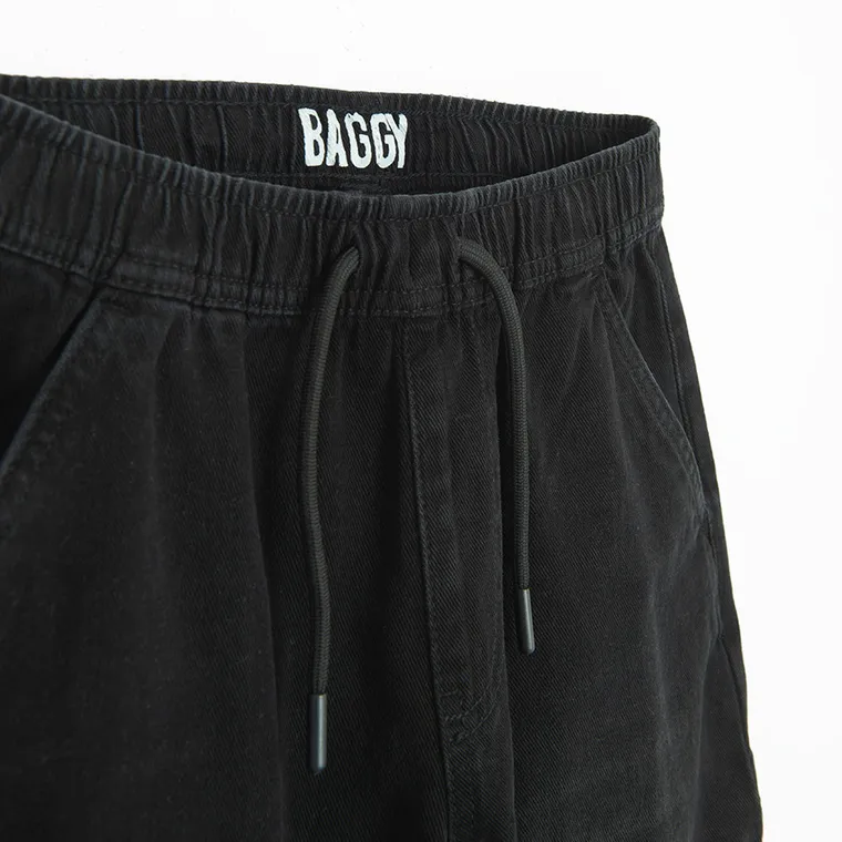 Cool Club, Pantaloni scurti de blugi pentru baieti, baggy, negru