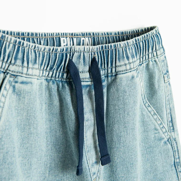 Cool Club, Pantaloni scurti de blugi pentru baieti, pull on, albastru