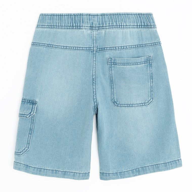 Cool Club, Pantaloni scurti de blugi pentru baieti, relaxed, albastru