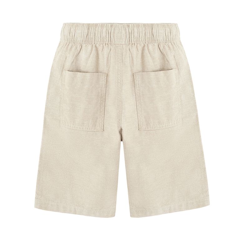 Cool Club, Pantaloni scurti pentru baieti, cu in, relaxed, bej