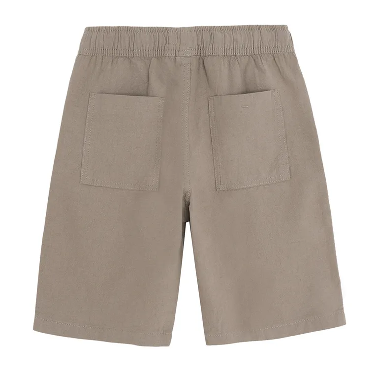 Cool Club, Pantaloni scurti pentru baieti, cu in, relaxed, maro