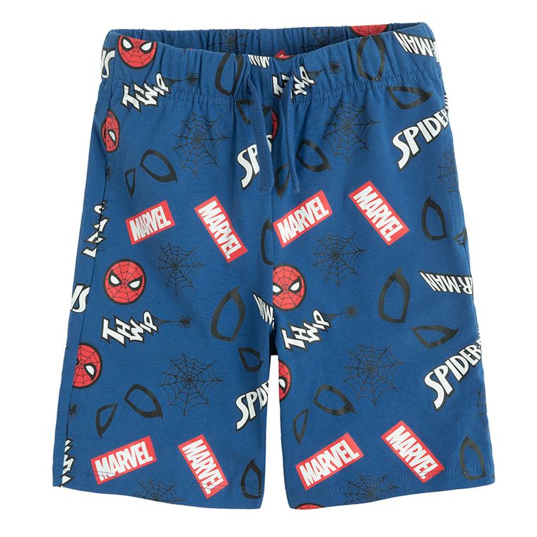 Cool Club, Pantaloni scurti pentru baieti, mix, set, 2 buc., imprimeu Spider-Man