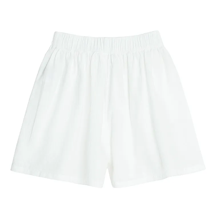 Cool Club, Pantaloni scurti pentru fete, cu in, alb