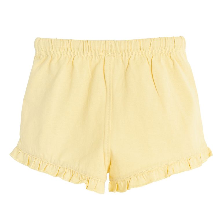 Cool Club, Pantaloni scurti pentru fete, galben