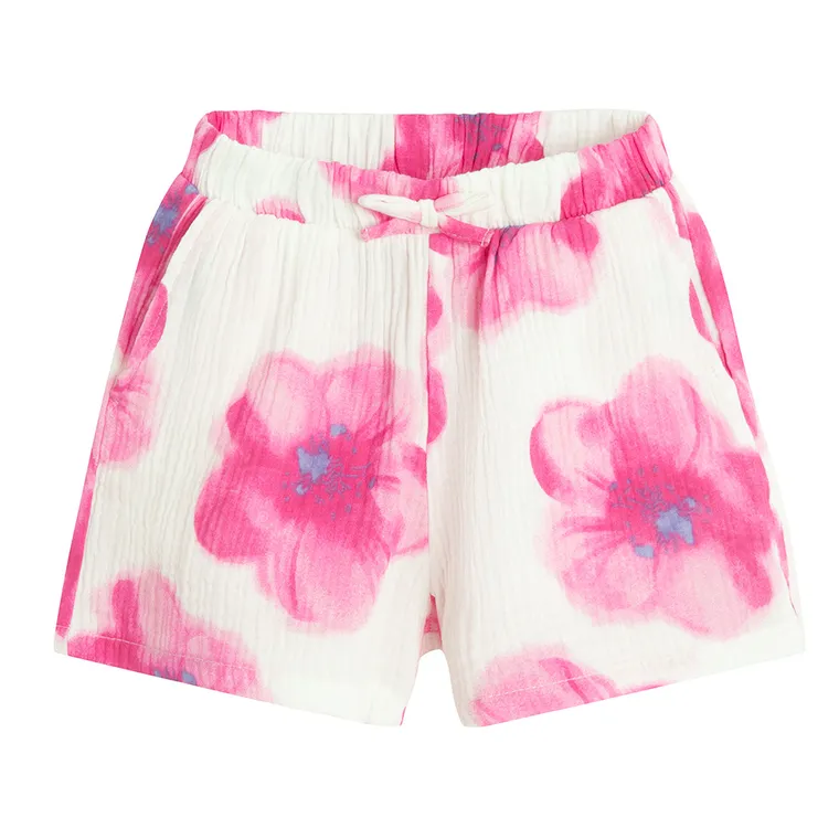 Cool Club, Pantaloni scurti pentru fete, muselina, mix, set, 2 buc.