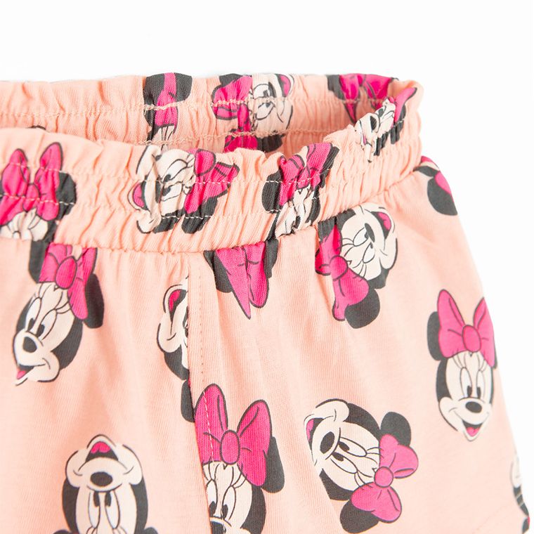 Cool Club, Pantaloni scurti pentru fete, roz, imprimeu Minnie Mouse