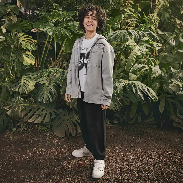 Cool Club, Pantaloni trening pentru baieti, balloon, negru