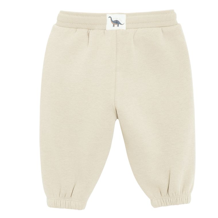 Cool Club, Pantaloni trening pentru baieti, caldurosi, bej