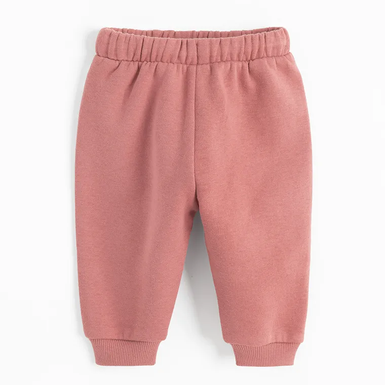 Cool Club, Pantaloni trening pentru baieti, caldurosi, maro