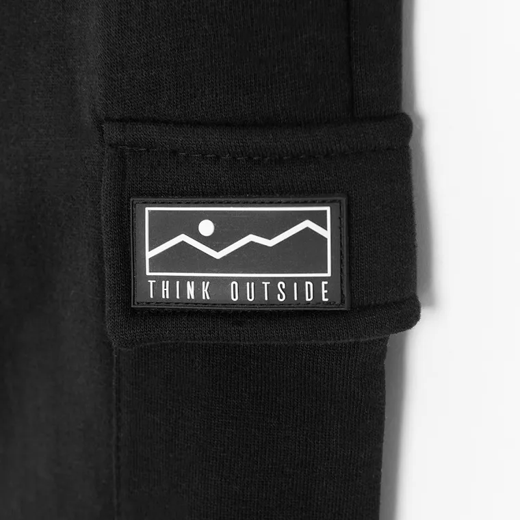 Cool Club, Pantaloni trening pentru baieti, caldurosi, negru