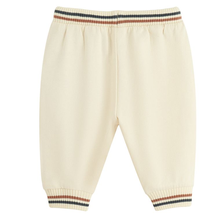 Cool Club, Pantaloni trening pentru baieti, ecru