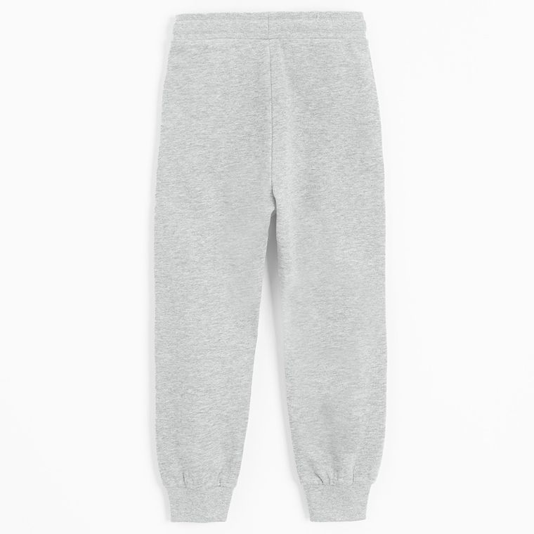 Cool Club, Pantaloni trening pentru baieti, gri melanj