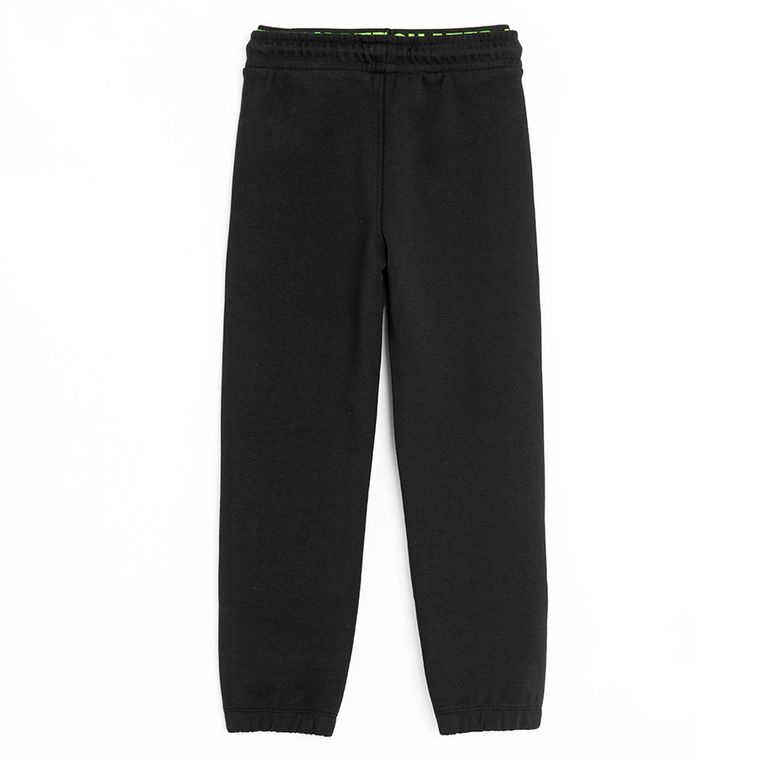 Cool Club, Pantaloni trening pentru baieti, negru