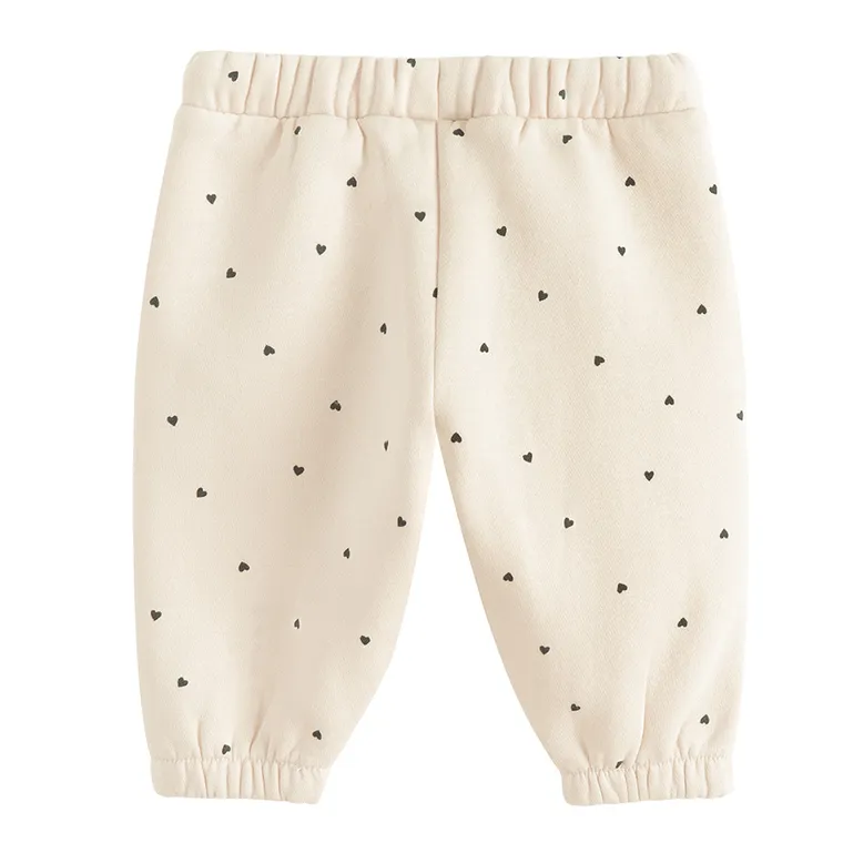 Cool Club, Pantaloni trening pentru fete, caldurosi, bej