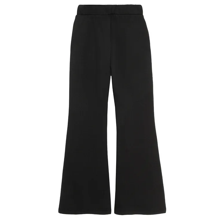 Cool Club, Pantaloni trening pentru fete, flare, caldurosi, negru