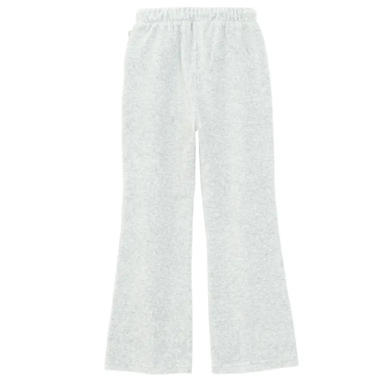 Cool Club, Pantaloni trening pentru fete, flare, velur, gri
