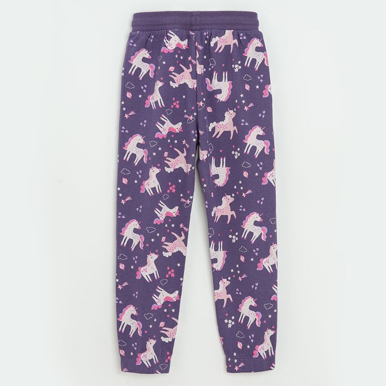 Cool Club, Pantaloni trening pentru fete, violet