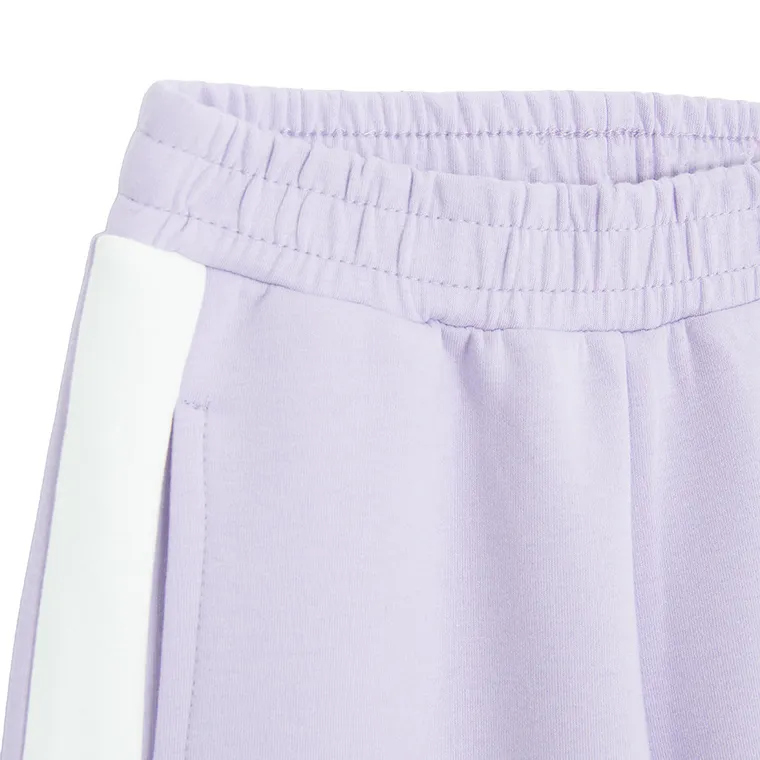 Cool Club, Pantaloni trening pentru fete, wide, violet, imprimeu Lilo si Stitch