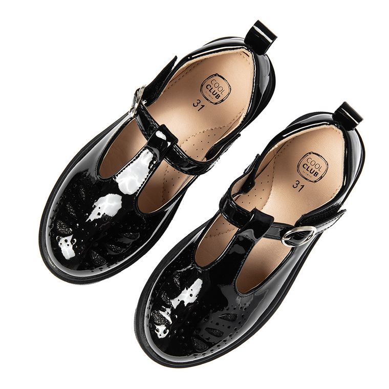Cool Club, Pantofi de lac pentru fete, negru