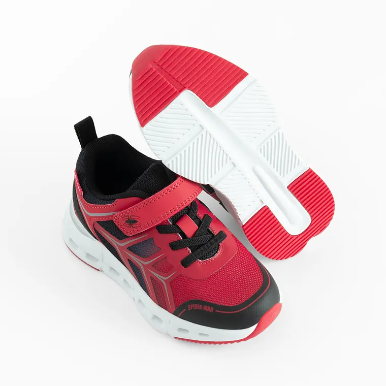 Cool Club, Pantofi sport pentru baieti, rosu, imprimeu Spider-Man