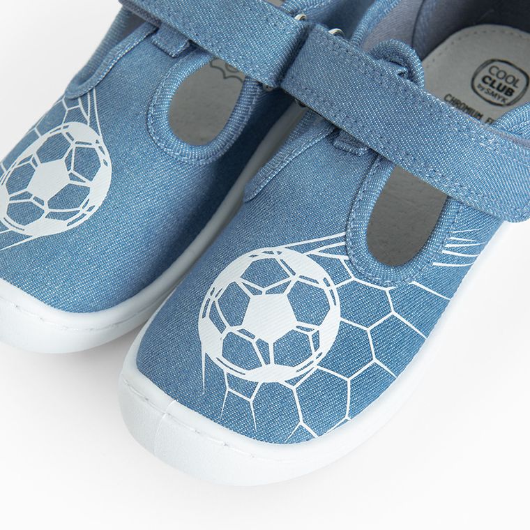 Cool Club, Papuci de casa pentru baieti, albastru, Comfort-Fit