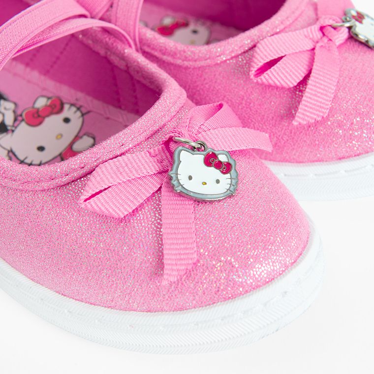 Cool Club, Papuci de casa pentru fete, roz, imprimeu Hello Kitty and Friends