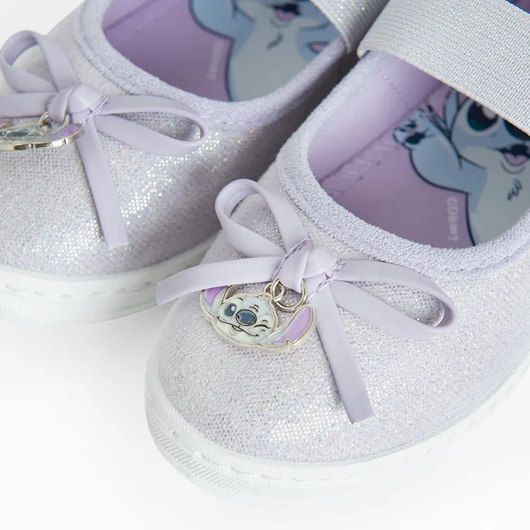 Cool Club, Papuci de casa pentru fete, violet, imprimeu Lilo si Stitch