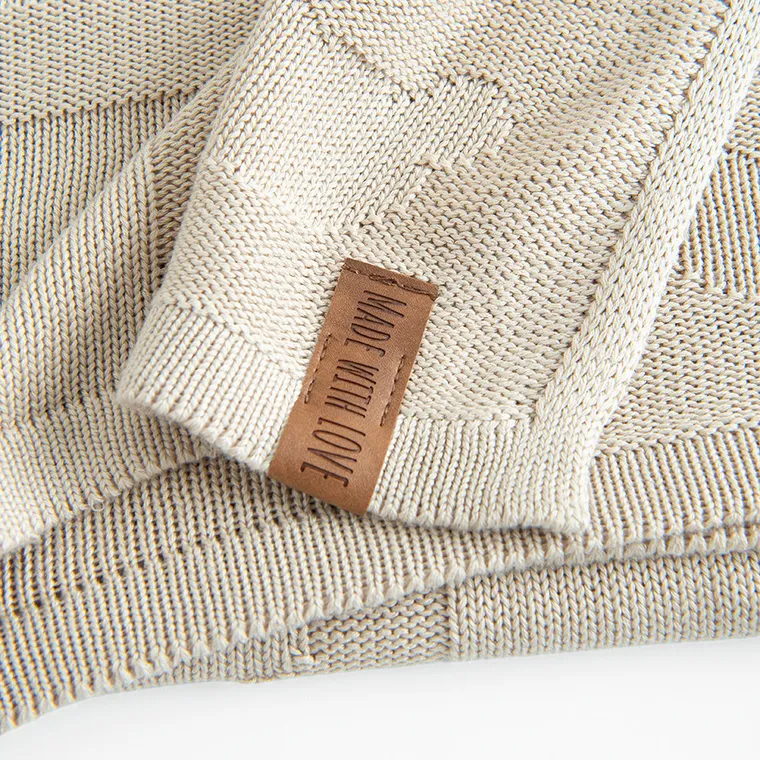 Cool Club, Patura pentru bebelusi, din bambus, 80-100 cm, bej