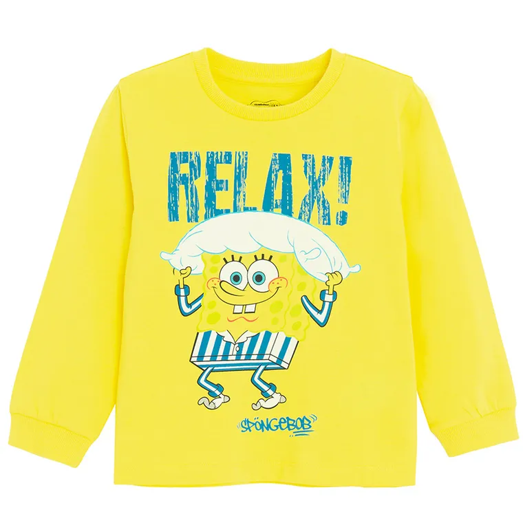 Cool Club, Pijama pentru baieti, mix, imprimeu SpongeBob