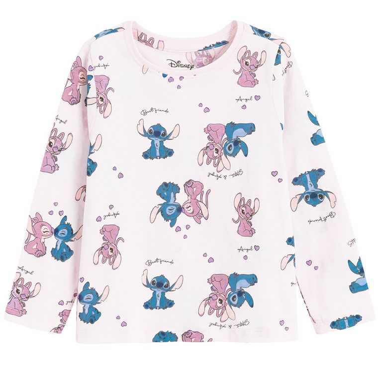 Cool Club, Pijama pentru fete, mix, set, 2 buc., imprimeu Lilo si Stitch