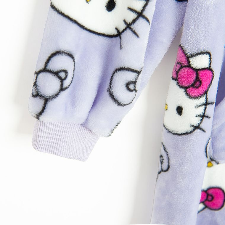 Cool Club, Poncho cu gluga pentru fete, violet, imprimeu Hello Kitty