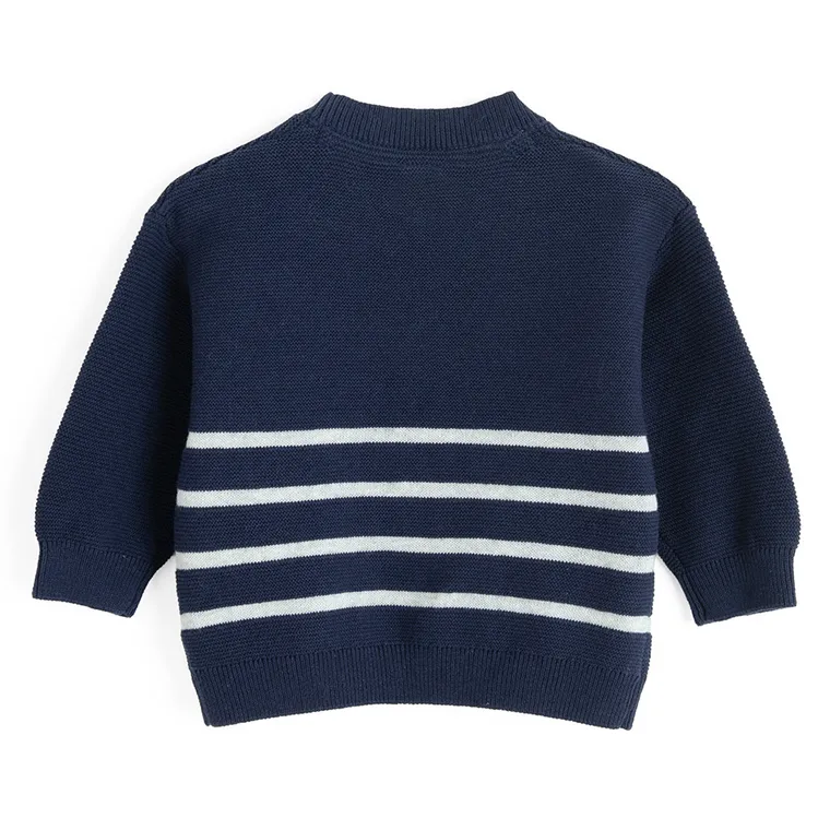 Cool Club, Pulover pentru baieti, cu nasturi, albastru