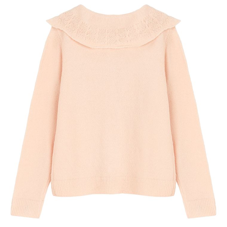 Cool Club, Pulover pentru fete, cu nasturi, roz