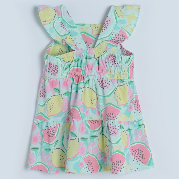 Cool Club, Rochie cu bretele pentru fete, menta verde