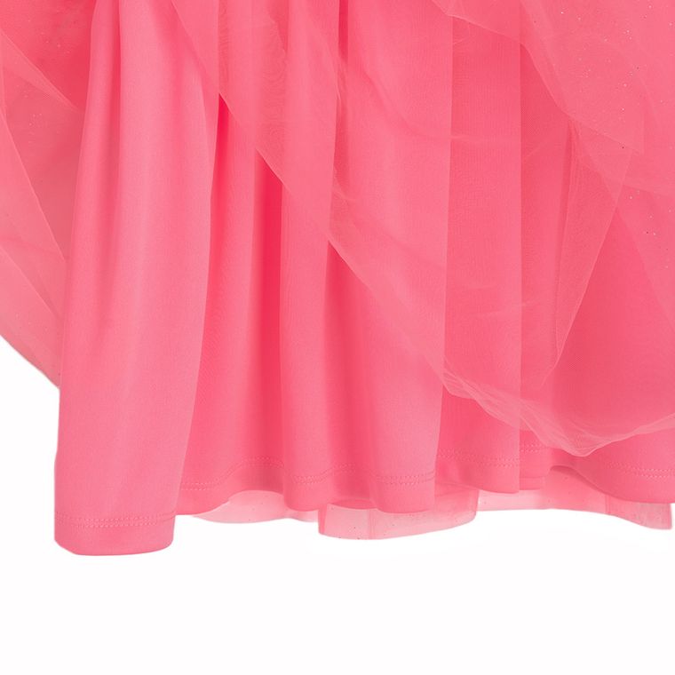 Cool Club, Rochie cu maneca lunga pentru fete, roz