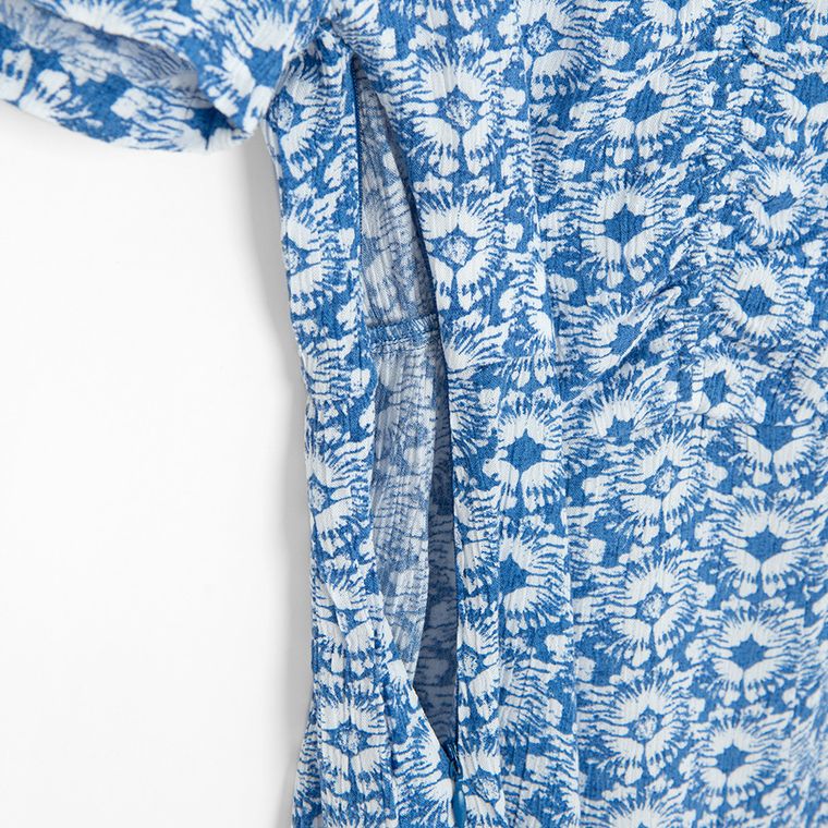 Cool Club, Rochie cu maneca scurta pentru fete, albastru