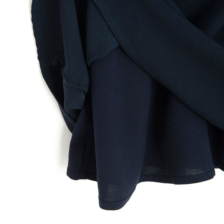 Cool Club, Rochie cu maneca scurta pentru fete, bleumarin