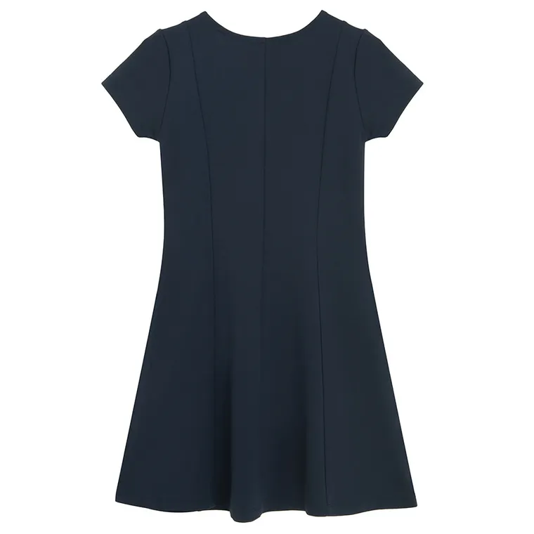 Cool Club, Rochie cu maneca scurta pentru fete, bleumarin