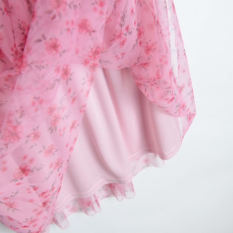 Cool Club, Rochie cu maneca scurta pentru fete, roz