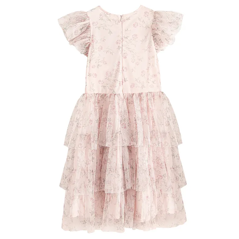 Cool Club, Rochie cu maneca scurta pentru fete, roz