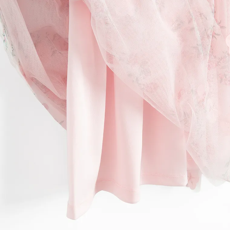 Cool Club, Rochie cu maneca scurta pentru fete, roz