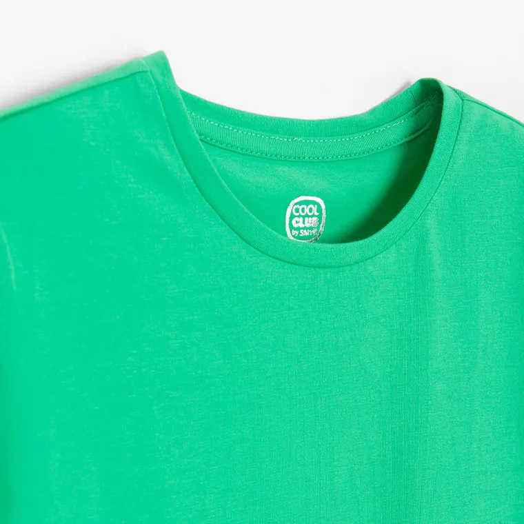 Cool Club, Rochie cu maneca scurta pentru fete, verde