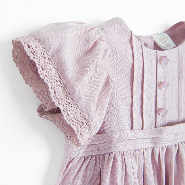 Cool Club, Rochie cu maneca scurta pentru fete, violet