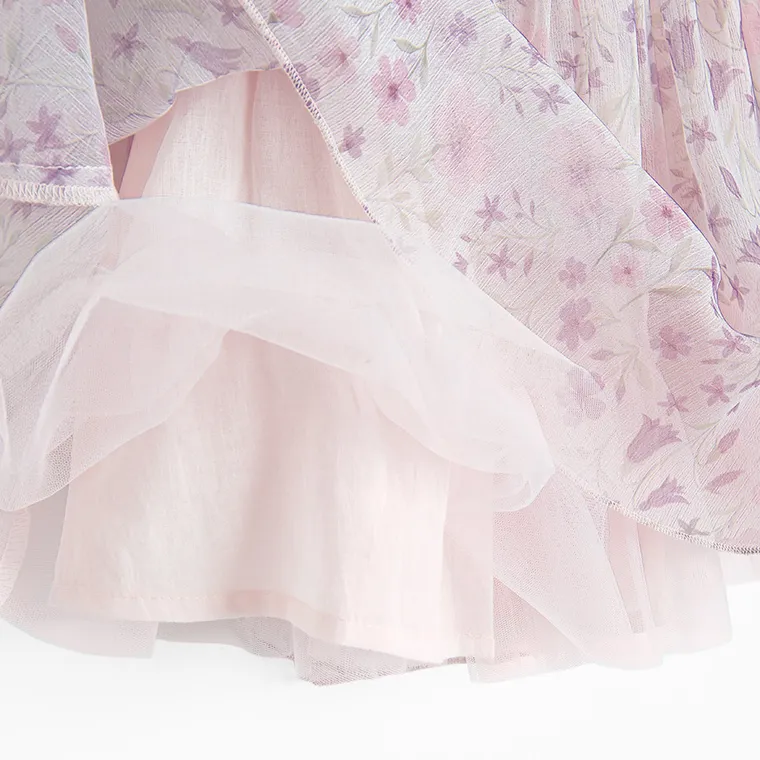 Cool Club, Rochie cu maneca scurta pentru fete, violet