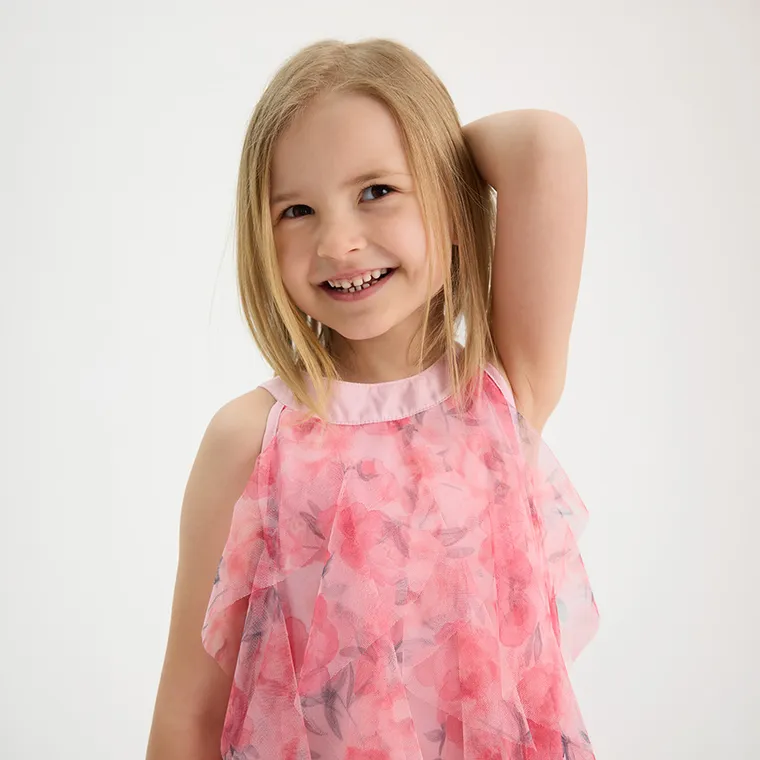 Cool Club, Rochie fara maneci pentru fete, roz